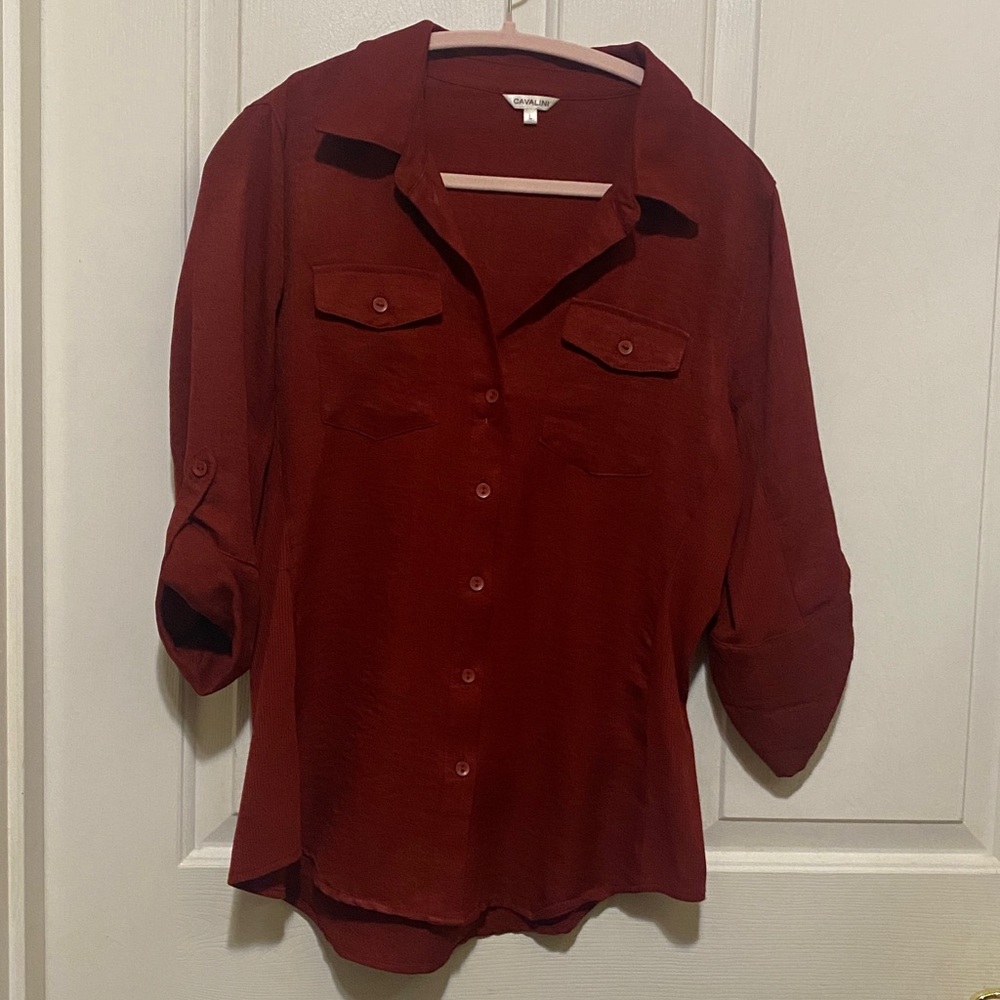 Cavalini Deep Red Top